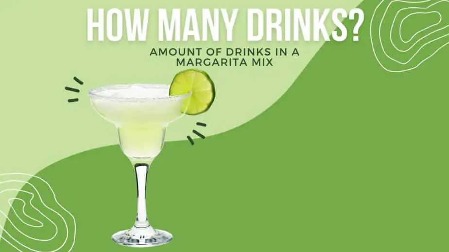 How many drinks in a margarita mix