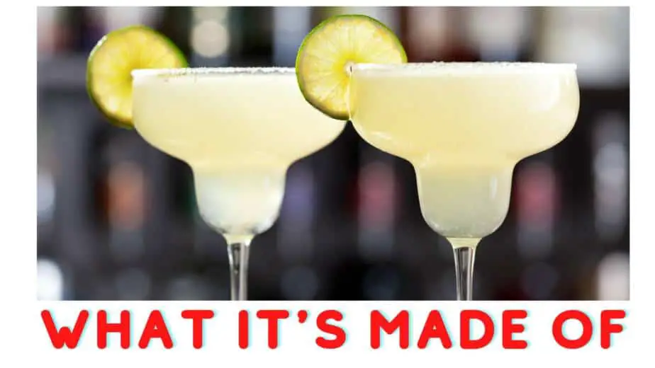 What is a skinny margarita made of